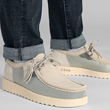 Clarks - Wallabee FTR2 Lo Zapatillas blancas