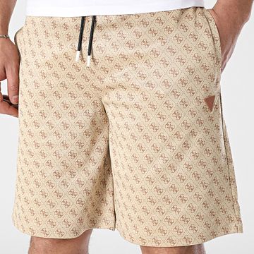 Guess - Pantalones cortos Z4YD03-FL04Q Beige