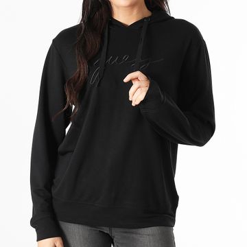 Guess - Sudadera con capucha para mujer O5GQ00-KCQP2 Negro