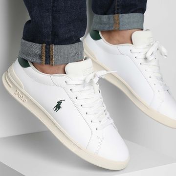 Polo Ralph Lauren - Zapatillas Heritage Court II Blanco Verde