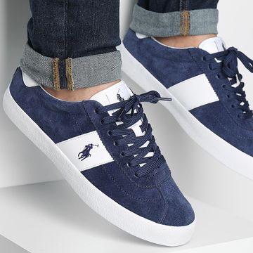 Polo Ralph Lauren - Zapatillas Court Vulc Navy