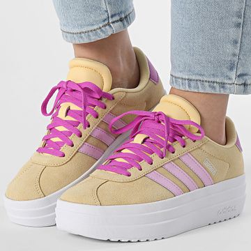 Adidas Performance - Zapatillas VL Court Bold Mujer JI1019 Orange Tint Bliss Lilac