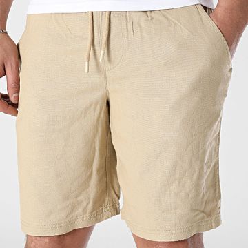 Blend - Pantalones cortos de lino Billy 20717868 Beige