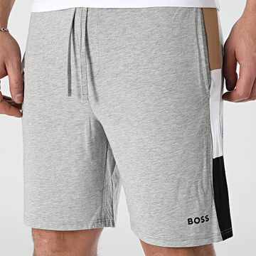 BOSS - Pantalones cortos Balance 50540624 Gris jaspeado