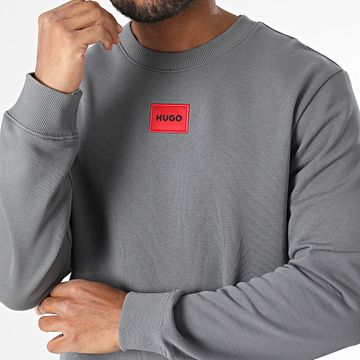 HUGO - Diragol 212 Sudadera cuello redondo 50447964 Gris
