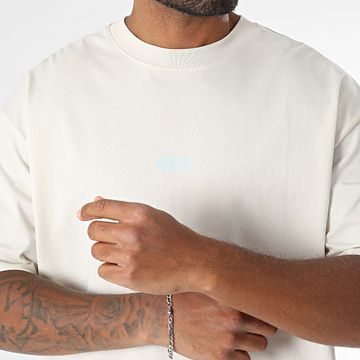 Hugo Azul - Camiseta oversize Nalono 50509776 Crudo