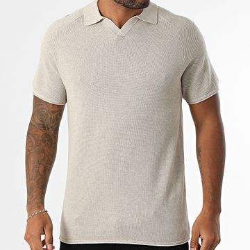 Jack And Jones - Polo de manga corta Hill Beige