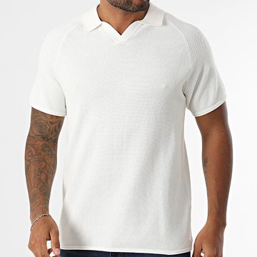 Jack And Jones - Polo de manga corta Hill Blanco