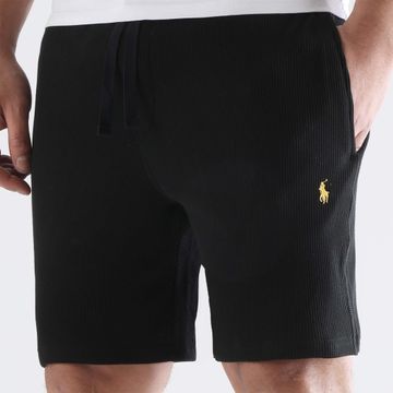 Polo Ralph Lauren - Pantalón corto Waffle Original Player Negro