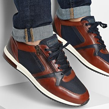 Redskins - Ludic 2 Sneakers RS7712P Cognac Navy