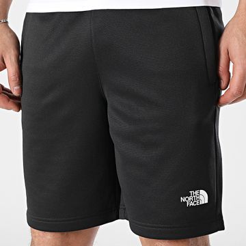 The North Face - Pantalón corto de felpa Reaxion A8BET Negro