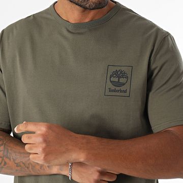 Timberland - Boxes Tee Shirt A2H4W Caqui Verde