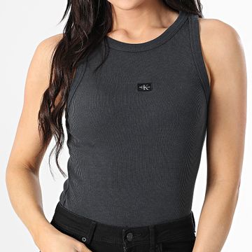 Calvin Klein - Camiseta de tirantes de mujer 5311 Gris antracita