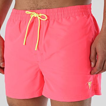 Guess - F4GT02-WG282 Traje de baño rosa fluorescente