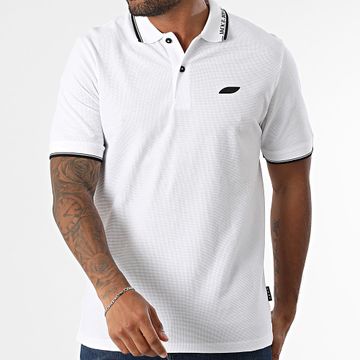 Jack And Jones - Polo de manga corta Pacer Jacquard Blanco
