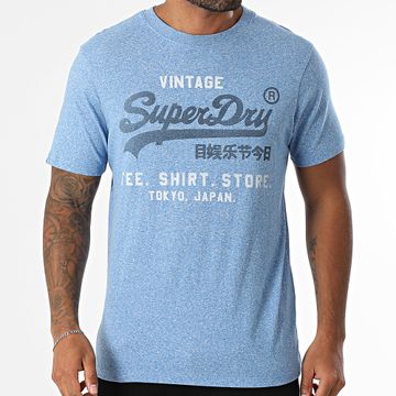 Superdry - VL Classic Relaxed Tee M1012203A Azul brezo