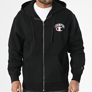 Champion - Sudadera con capucha y cremallera 221193 Negro