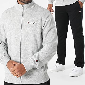 Champion - Chándal 221163 Gris brezo Negro