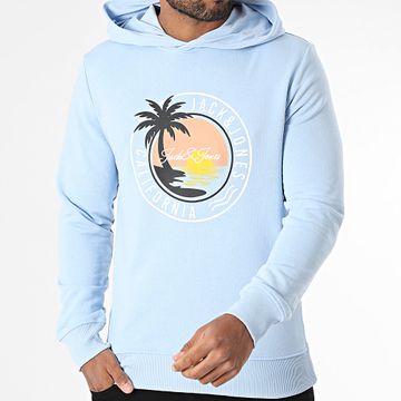 Jack And Jones - Sudadera Palm Azul Claro