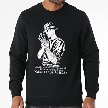 Lacraps - MAE By Wildsketch Sudadera cuello redondo Negro