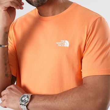 The North Face - Camiseta Simple Dome A87NG Naranja