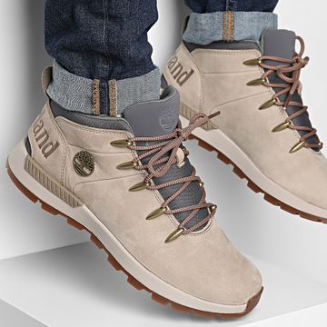 Timberland - Zapatillas Sprint Trekker Mid Lace A6DQD Nubuck Beige Medio