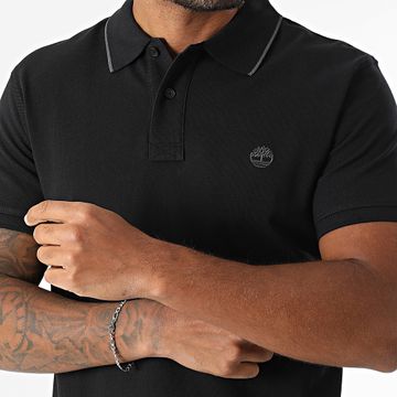 Timberland - Polo Manga Cuello Estampado A6BV8 Negro