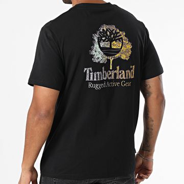 Timberland - Camiseta de espalda Rugged Active Gear A6DMA Negro