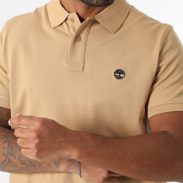 Timberland - Polo Manga Corta Piqué Manga Corta A6VDP Camel
