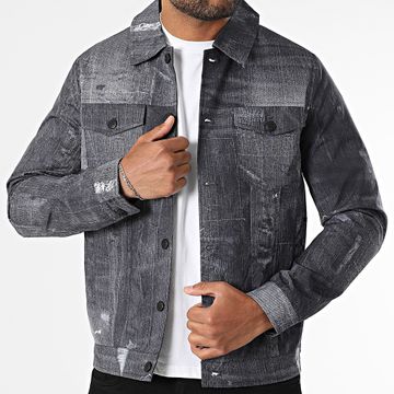 Uniplay - Sobrecamisa gris antracita