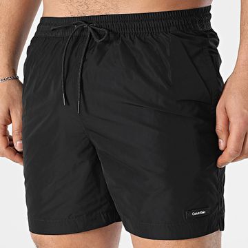 Calvin Klein - Pantalón corto mediano con cordón 1111 Negro