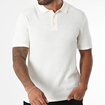 Jack And Jones - Polo de manga corta George Beige claro