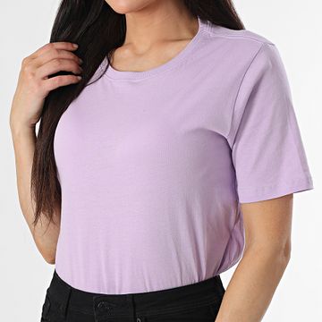 Only - Camiseta Rex Morada Mujer