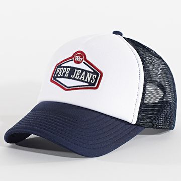 Pepe Jeans - Gorra Malton Trucker PM040568 Azul Marino Blanco