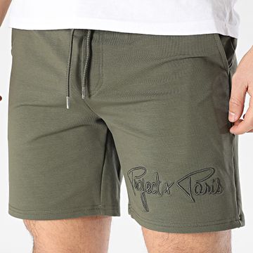 Project X Paris - Pantalones Cortos 2340014 Verde Caqui Oscuro