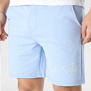 Project X Paris - Pantalón Corto 2340014 Azul Claro