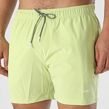 BOSS - Shorts de baño Tio 50491601 Verde lima