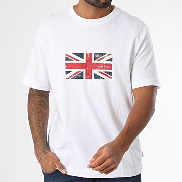 Pepe Jeans - Camiseta Union PM509790 Blanca