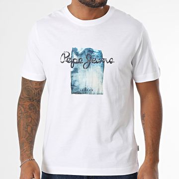 Pepe Jeans - Camiseta Prush PM509781 Blanca