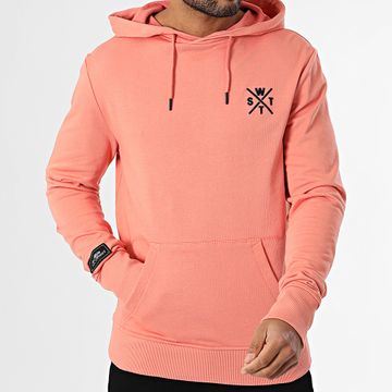 Watts - Sudadera con capucha Sprays Coral