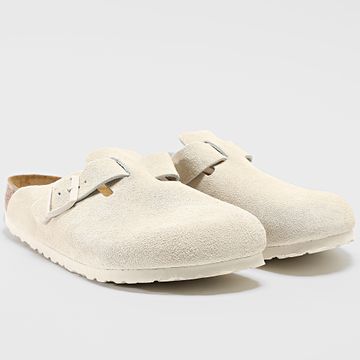 BIRKENSTOCK - Sandalias Boston BS Antique White