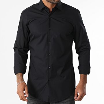 HUGO - Camisa de manga larga Jenno 50289499 Negro
