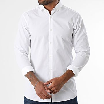 HUGO - Erondo Slim Camisa Manga Larga 50389769 Blanco