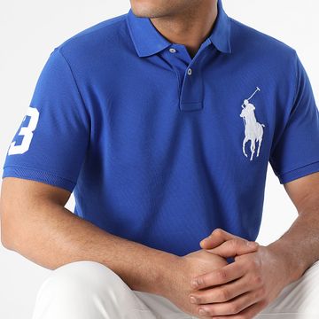 Polo Ralph Lauren - Polo personalizado Slim Fit Original Player Azul Real