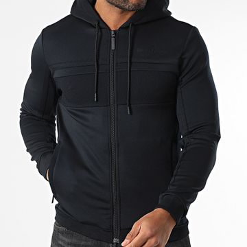 Sergio Tacchini - Majong Sudadera con capucha y cremallera 41070 Negro