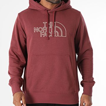 The North Face - Sudadera con capucha Drew Peak Light A8C1B Rojo ladrillo