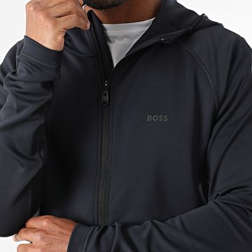 BOSS - Sicon Active Chaqueta con capucha y cremallera 50531224 Azul marino oscuro