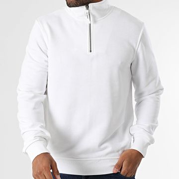 Classic Series - Portal Sudadera con cremallera 50-413 Blanco