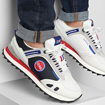 Colmar - Travis Sport Bold Dual 017 Azul Marino Blanco Rojo Zapatillas