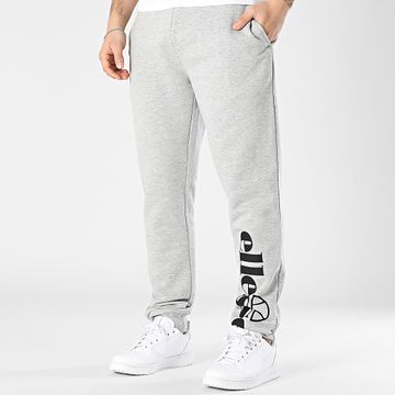 Ellesse - Pantalones de chándal rayados SHP16577 Gris jaspeado